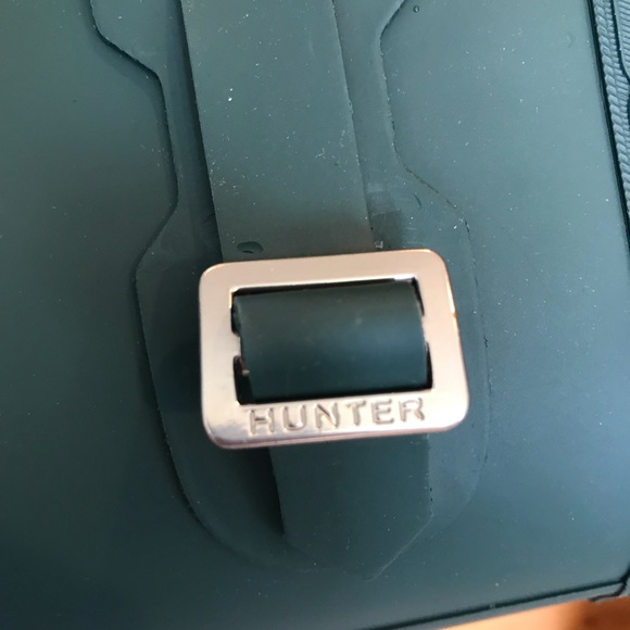 New Hunter Women's Original Tall Rain Boots: Green - Picture 9 of 16